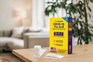 CareSuperb™ COVID-19 / Flu A&B Antigen Combo Home Test - 2 Tests/kit